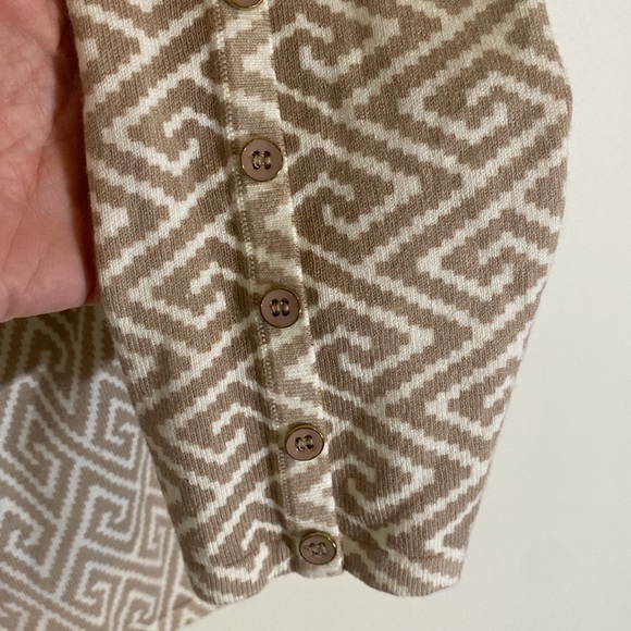 J. McLaughlin Womens Geometric Patterned Long Sleeve Pullover Sweater size Large - Picture 4 of 7